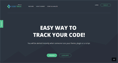 Desktop Screenshot of code-track.com