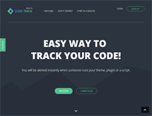 Tablet Screenshot of code-track.com